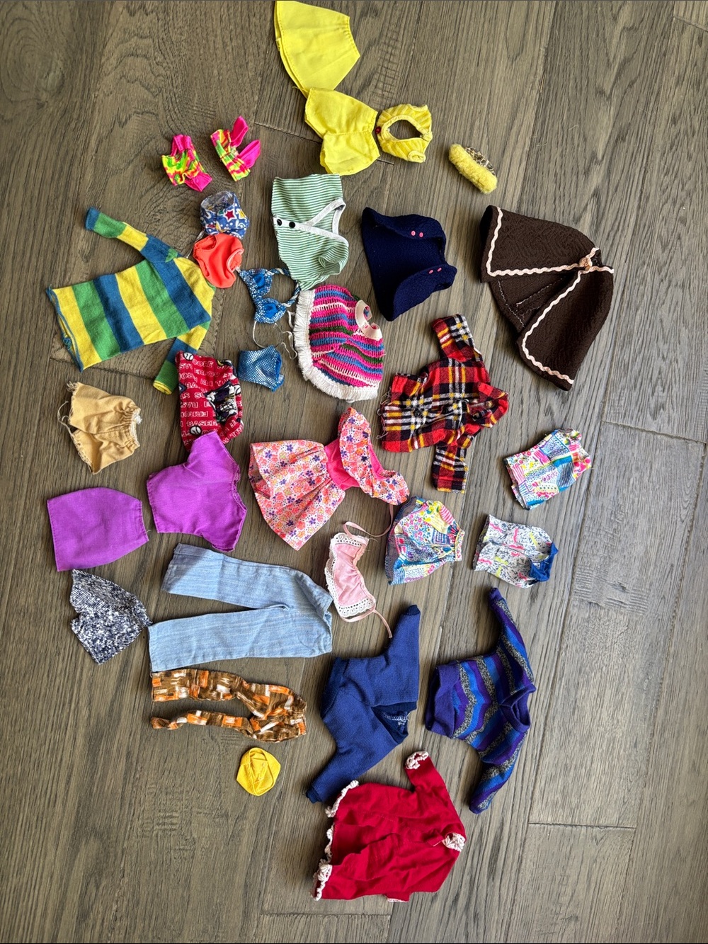 Barbie | Mixed Doll Clothes Lot - Multicolor Assortment 33 piece lot